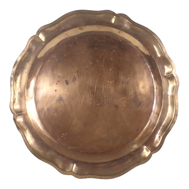 Vintage Copper Tray Arts and Crafts Style For Sale