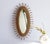Vintage Sunburst Bamboo Wall Mirror, 1960s For Sale - Image 10 of 10