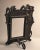 Art Nouveau Antique Art Nouveau Figural Lady Picture Frame with Ivy Motif For Sale - Image 3 of 3
