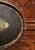 Metal 19th Century French Napoleon III Oval Tole Tray With Hand Painted Medallion For Sale - Image 7 of 9