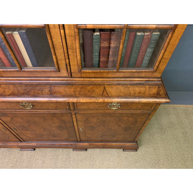 Burr Walnut Bookcase from Waring & Gillow, 1910 For Sale - Image 18 of 18