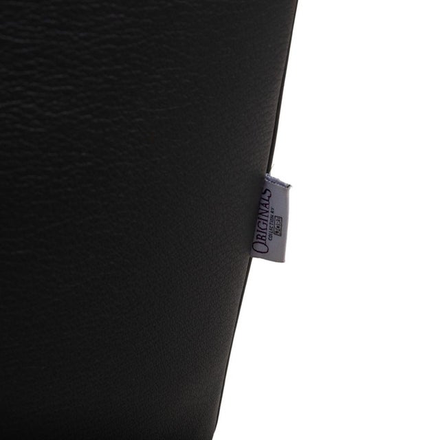Glove JR-8900 2-Seater Sofa in Black Leather from Jori For Sale - Image 12 of 16