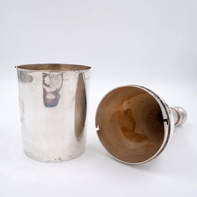 Silver Plated Champagne Bottle from Parks of London For Sale - Image 3 of 16