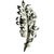 Vintage English 18 Karat White Gold Diamond 1 Carat Flower 2.2 Inch Long Brooch For Sale - Image 14 of 14