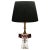 Modern Modernist Table Lamp in Cut Crystal with Platform For Sale - Image 3 of 10
