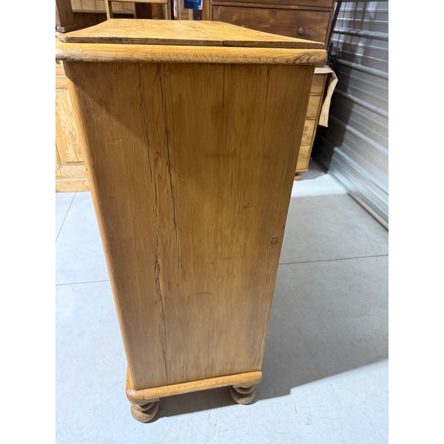 Antique Pine Two Over Three Drawers - Chest of Drawers From England For Sale - Image 15 of 18