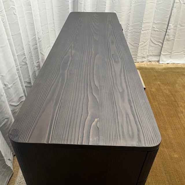 Rh Ciro 6-Drawer Dresser Black European Fir | Designed by Julie Lawrence For Sale In Columbus - Image 6 of 18