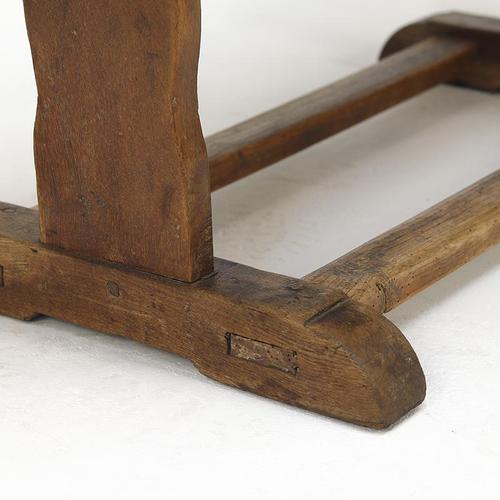 Antique Rustic Oak Farmhouse Refectory Coffee Table For Sale - Image 12 of 13