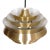 Pendant Lamp in Brass Shade & White Lacquered Aluminium by Carl Thore For Sale - Image 3 of 5