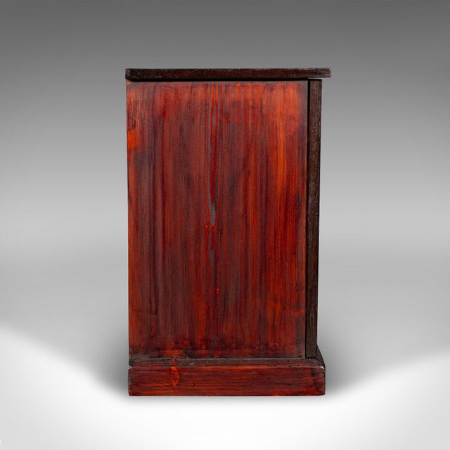 Late 19th Century Antique 6 Drawer Specimen Collector Cabinet, English, Display Storage, Victorian For Sale - Image 5 of 10