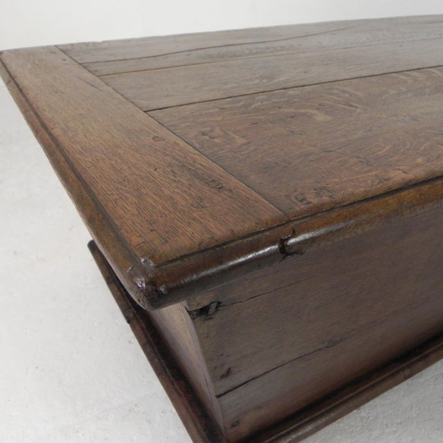 Antique Oak Chest, 1800s For Sale - Image 16 of 18