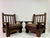 Wood Set of Brutalist Oak Armchairs, 1960s For Sale - Image 7 of 18