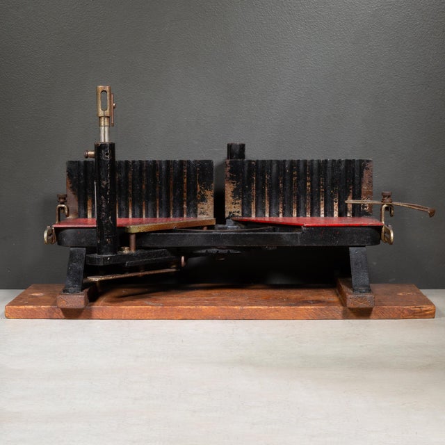Industrial Millers Falls All Steel Miter Box c.1950 For Sale - Image 3 of 5