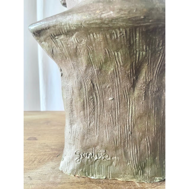 Classical Terracotta Bust, 1960s For Sale - Image 13 of 18