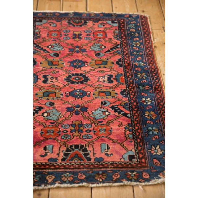 Ruby Red Vintage Fine Lilihan Rug - 2'6" x 3'8" For Sale - Image 8 of 10