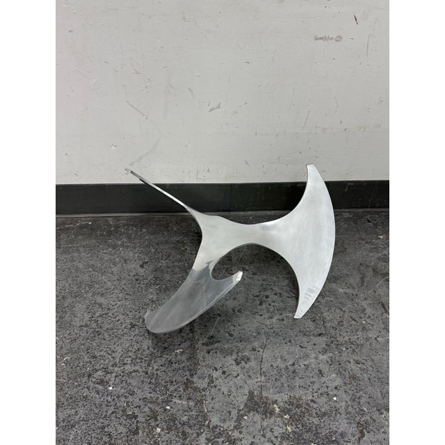 1970s Ronald Schmitt for Knut Hesterberg Propeller Coffee Table, Circa 1970's For Sale - Image 5 of 12
