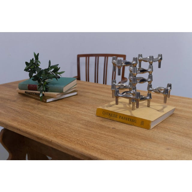 Vintage Danish Brutalist Oak Dining Table, 1960s For Sale - Image 18 of 18