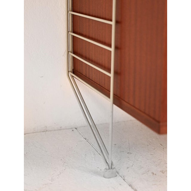 String Wall Bookcase by Nisse Strinning, 1960s For Sale - Image 9 of 10