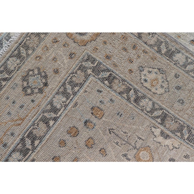 Oushak Rug by Keivan Woven Arts, Hand-Knotted Wool, Afghan, 3'11 X 6'0 For Sale - Image 12 of 12