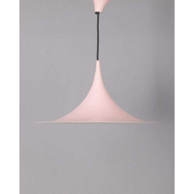 Metal Vintage Hanging Light by Claus Bonderup & Torsten Thorup for Fog & Mørup, 1970s For Sale - Image 7 of 7