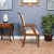 Wood Niagara Furniture Tall Back Upholstered Arm Chair For Sale - Image 7 of 12