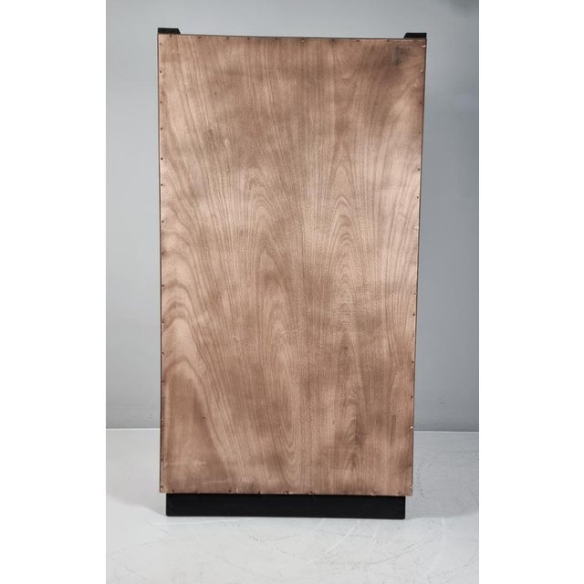 Brown Art Deco Walnut Wardrobe by Jindrich Halabala, 1940s For Sale - Image 8 of 16