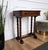 Antique Italian Carved Wood Sewing Table with Bobbin Barley Twist Legs, 1890s For Sale - Image 6 of 9