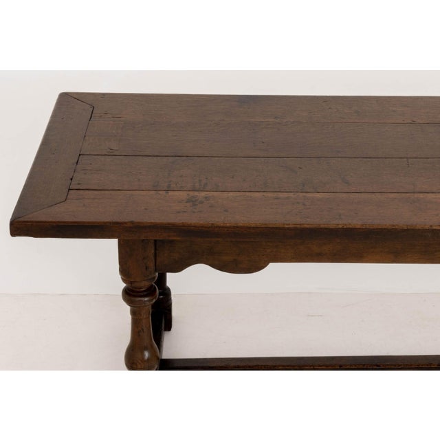 Charles I Style Oak Refectory Table For Sale - Image 4 of 10