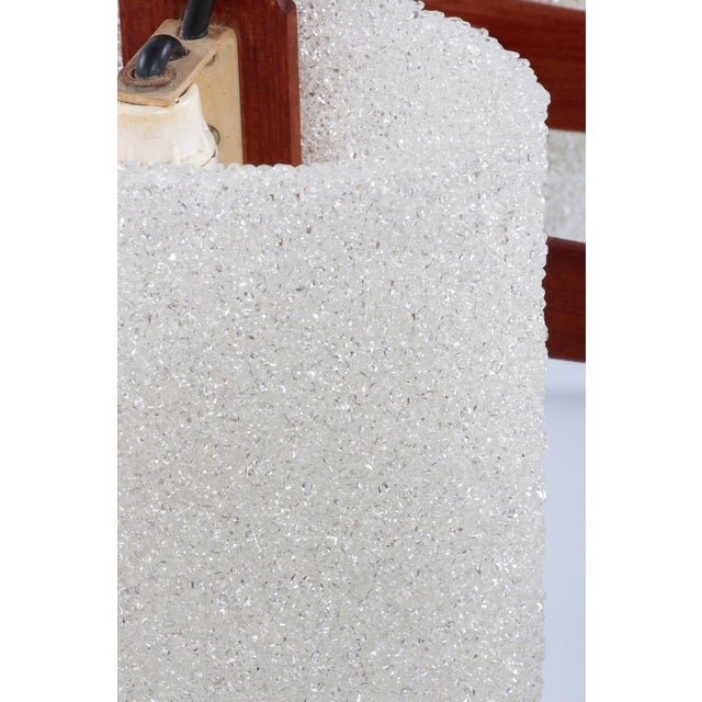 Scandinavian Hanging Lamp with Resin Caps, 1960s For Sale - Image 12 of 15