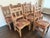 Brown Morewood and Yager Handcrafted Tao Dining Table With 8 Kilim Seats For Sale - Image 8 of 11