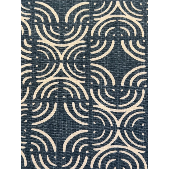 Kashi Fabric by Romo 2 2/8 yards Product Ref: 7898/04 Collection: Sarouk Colour: Buxton Blue Printed on a tactile, soft...