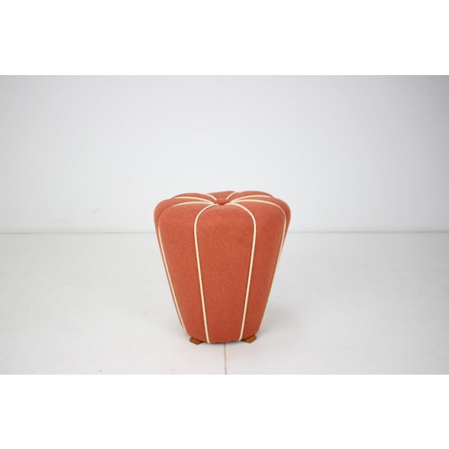 Tabouret by Jindřich Halabala, 1950s For Sale - Image 4 of 9