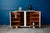 Art Deco Retro Cabinet with Painted Wooden Shelves, 1940s For Sale - Image 4 of 18