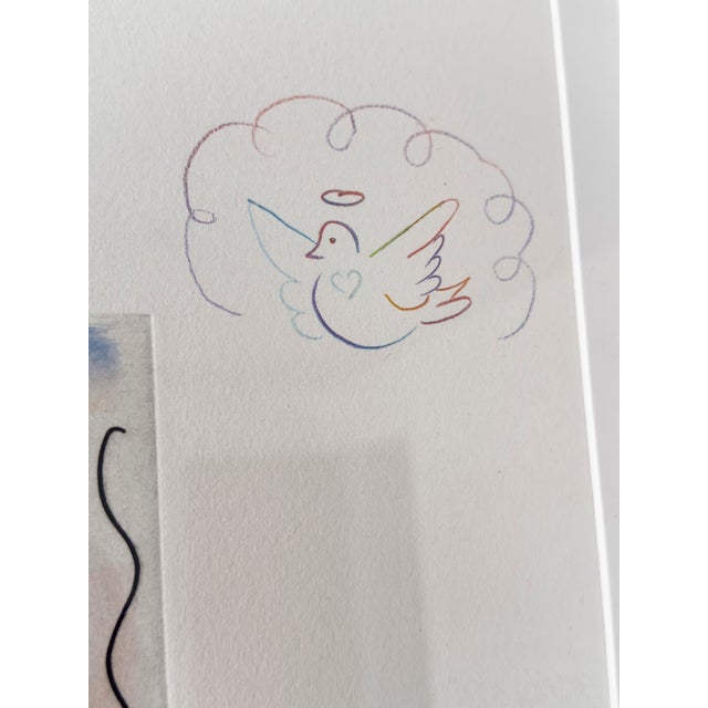 Late 20th Century Peter Max "Mona Lisa" Hand-Colored Etching With Remarques, Signed Limited Edition For Sale - Image 13 of 16