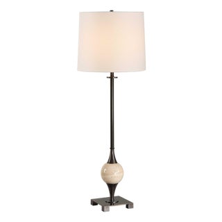 Dempsey Bronze Buffet Lamp For Sale