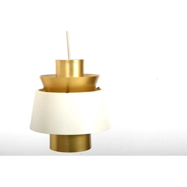 Teak and Brass Wall Lamp by Jørn Utzon for Nordisk Solar, 1960s For Sale - Image 4 of 10