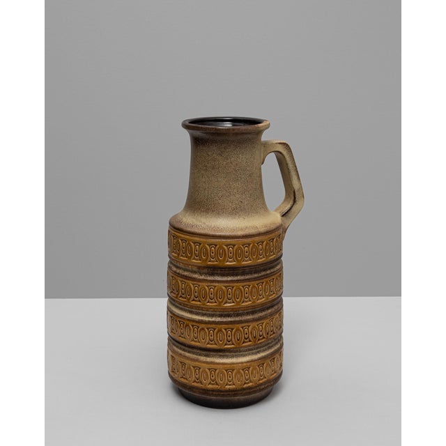 20th Century German 'W. Germany' Ceramic Vase For Sale - Image 17 of 18
