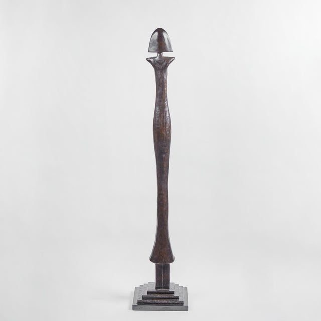 Bronze Sculpture After Giacometti For Sale - Image 4 of 9
