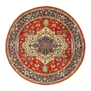 2020s Fine Hand Knotted Persian Serapi Design
