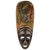 Mid-20th Century Wooden Decorative Mask For Sale - Image 6 of 6