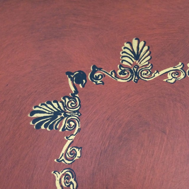 Instrumental Design Metal Serving Tray by Nashco Products of New York For Sale - Image 11 of 13
