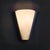 Italian Modern Opaline Glass and Metal Wall Lamps, 1980s, Set of 3 For Sale - Image 3 of 18