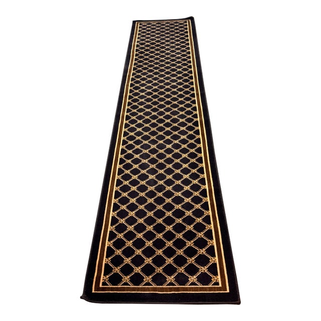 2ft 7in × 9ft 6in Karastan Wool Runner Rug For Sale