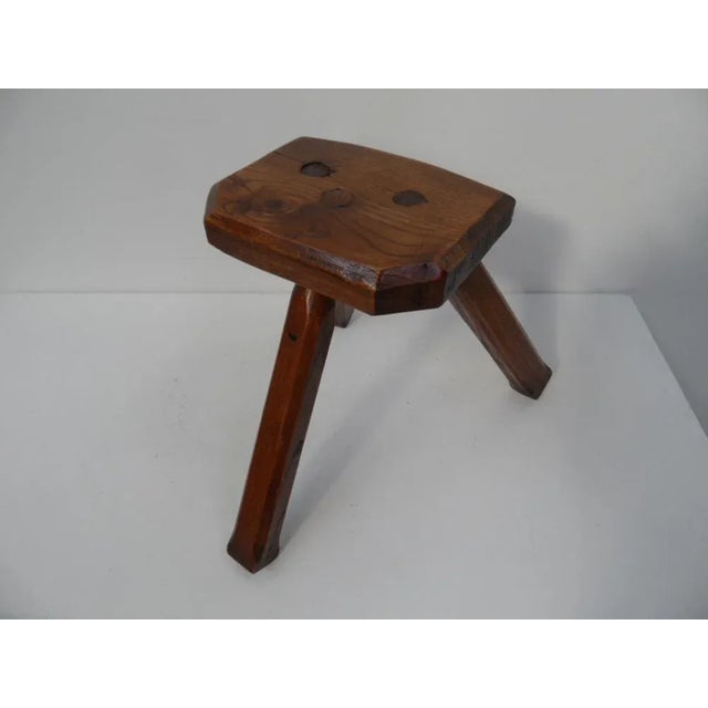 Antique Milk Stool, 1890s For Sale - Image 11 of 11