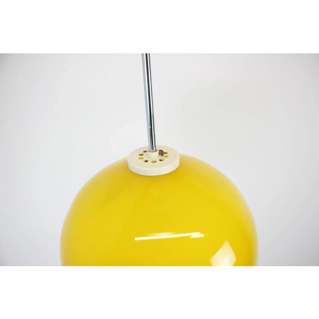 Mid-Century Glass Pendant, 1960's For Sale - Image 6 of 11