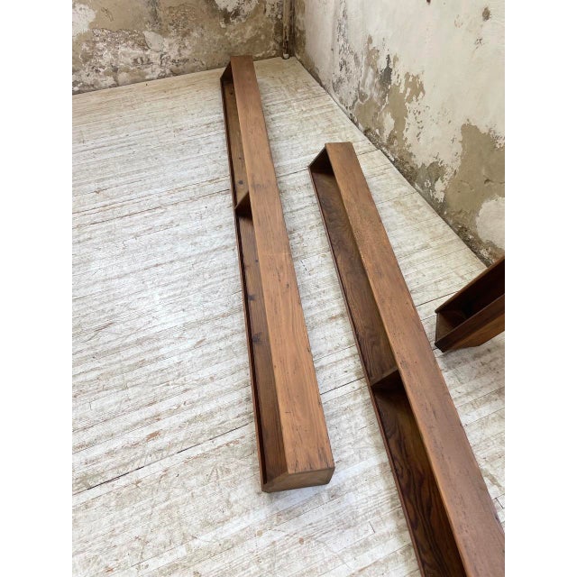 Wooden Wall Storage, 1950s, Set of 3 For Sale - Image 11 of 18