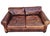 Restoration Hardware Lancaster Sofa Luxe depth Brompton Cocoa Leather. Manufactured with kiln-dried hardwood. This...