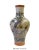 Tan Chinese Gray Crackle 3 Rams Round Porcelain Vase For Sale - Image 8 of 8