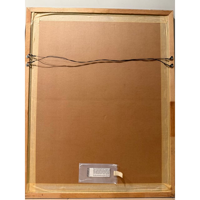 1990 Eyvind Earle 'Garden of Dreams' Signed Serigraph For Sale - Image 9 of 9