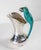 Mid-Century Modern Mid-Century Modern Silverplate Pitcher With Turquoise Bird After Los Castillos by Taxco Cobre For Sale - Image 3 of 13
